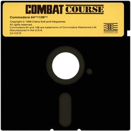 Cartridge artwork for Action Service on the Commodore 64.